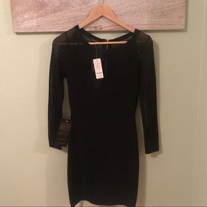 Bebe Black Bandage Dress